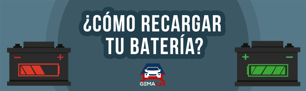 como cargar batería de auto