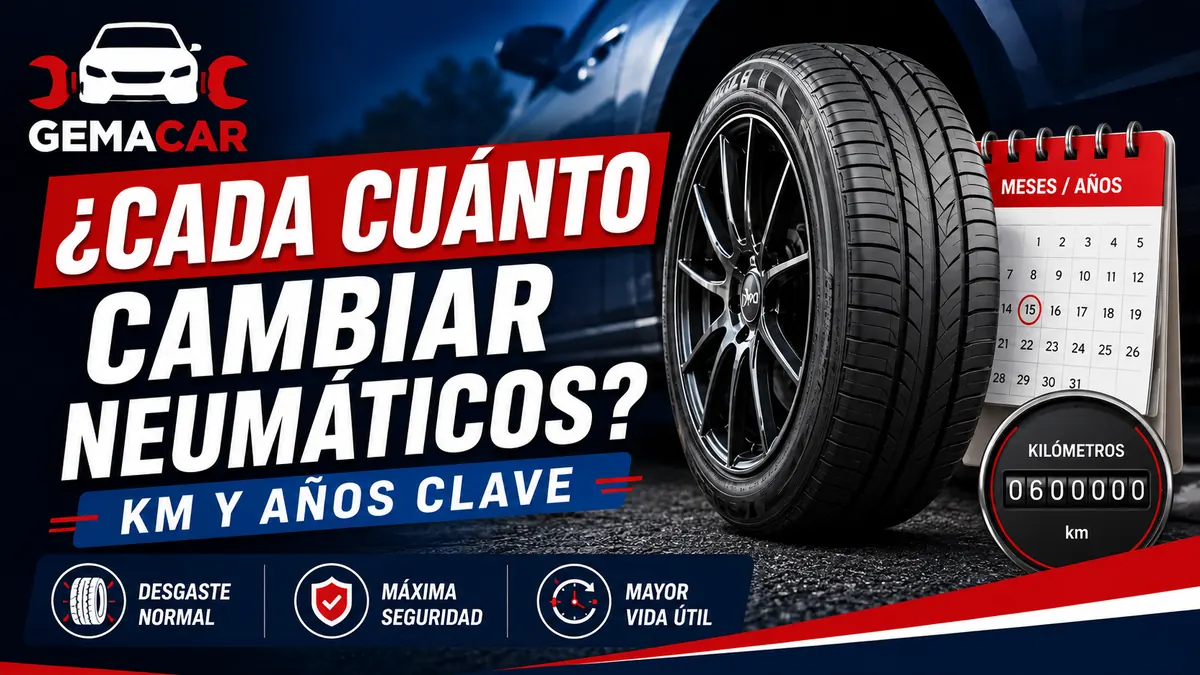 Cada cuánto cambiar los neumáticos del auto