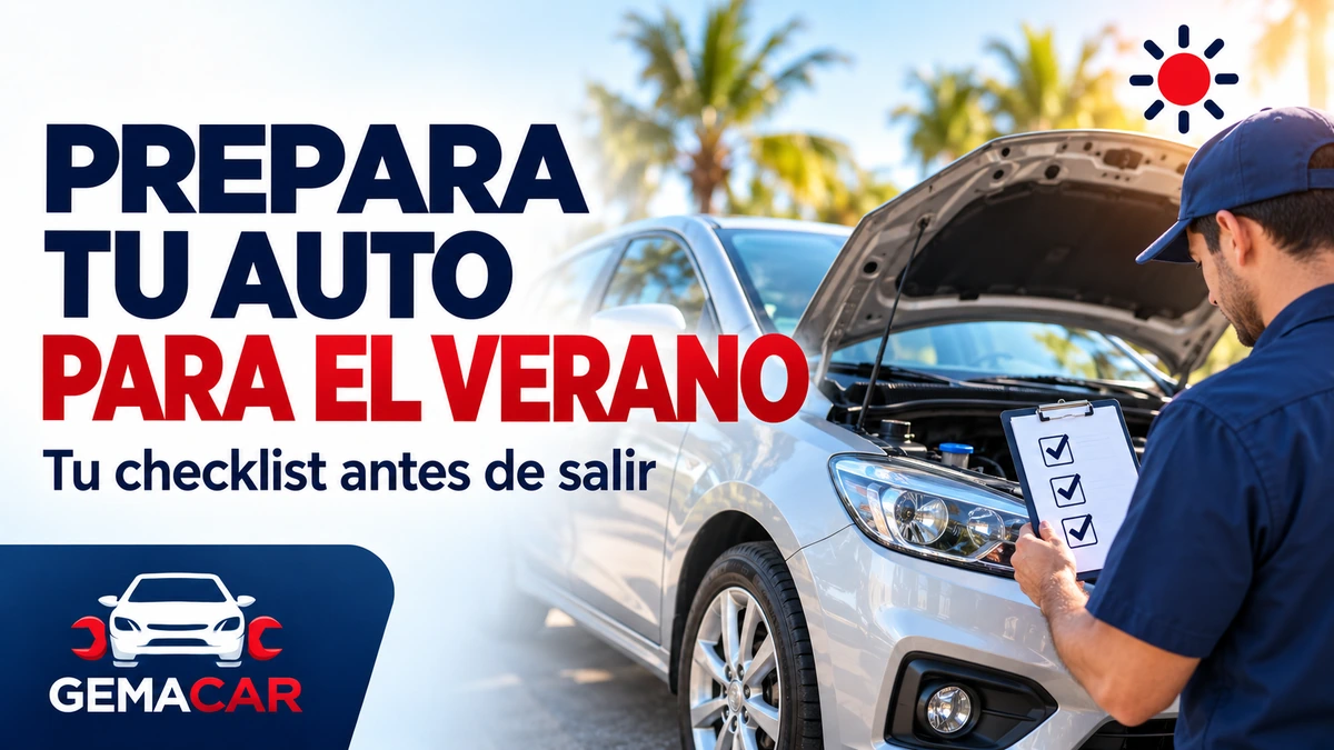 Checklist para preparar el auto antes del verano