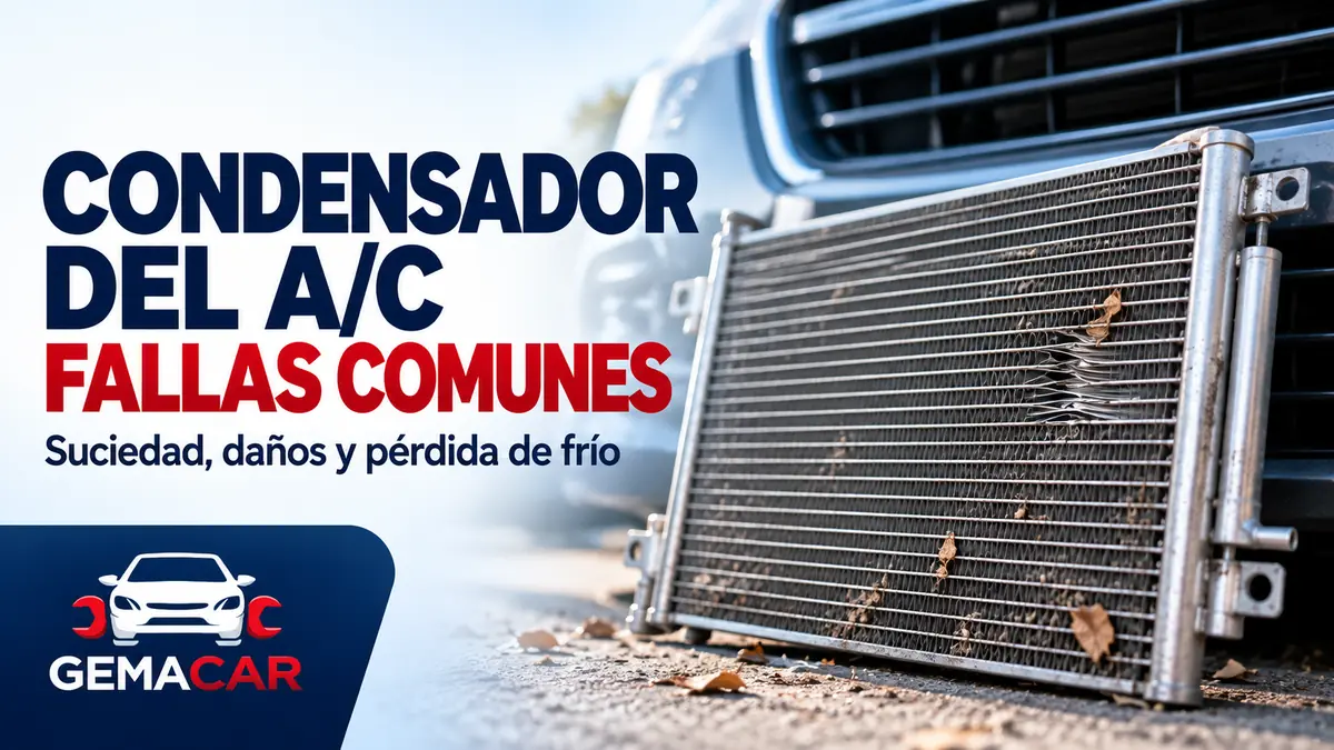 Condensador del aire acondicionado: fallas comunes
