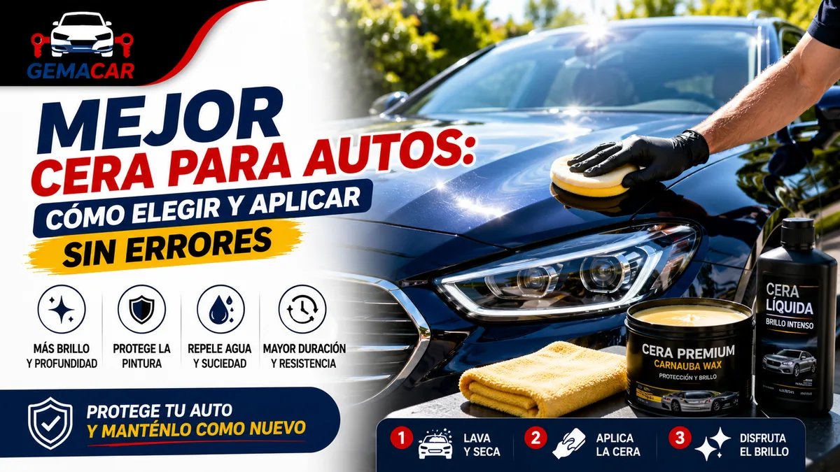 Mejor cera para autos: cómo elegir según brillo y protección
