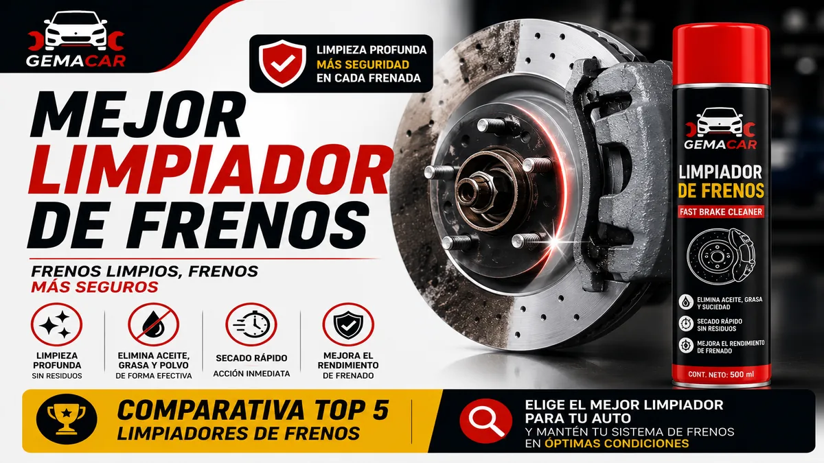 Mejor limpiador de frenos: cuál comprar y cómo usarlo sin dañar tu auto