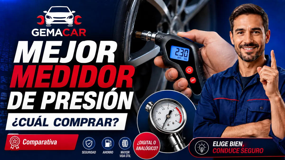 Mejor medidor de presión de llantas para auto: cuál comprar