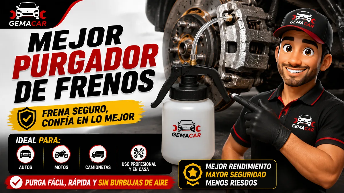 Mejor purgador de frenos: cuál comprar y cómo elegirlo
