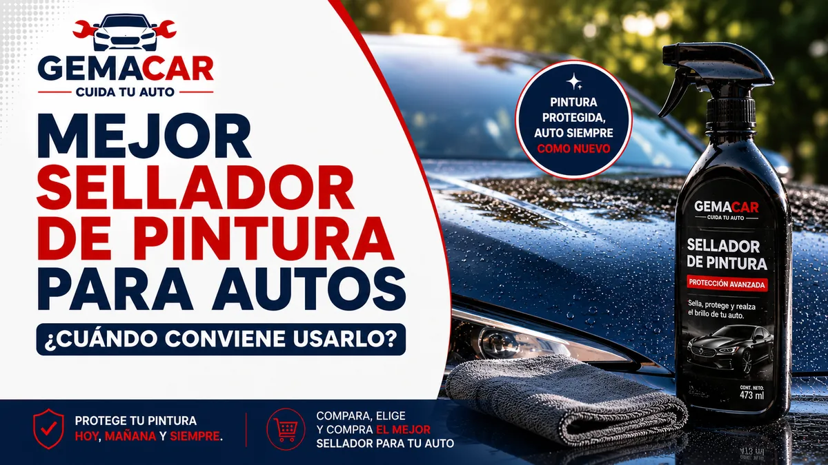Mejor sellador de pintura para autos: cuándo conviene usarlo