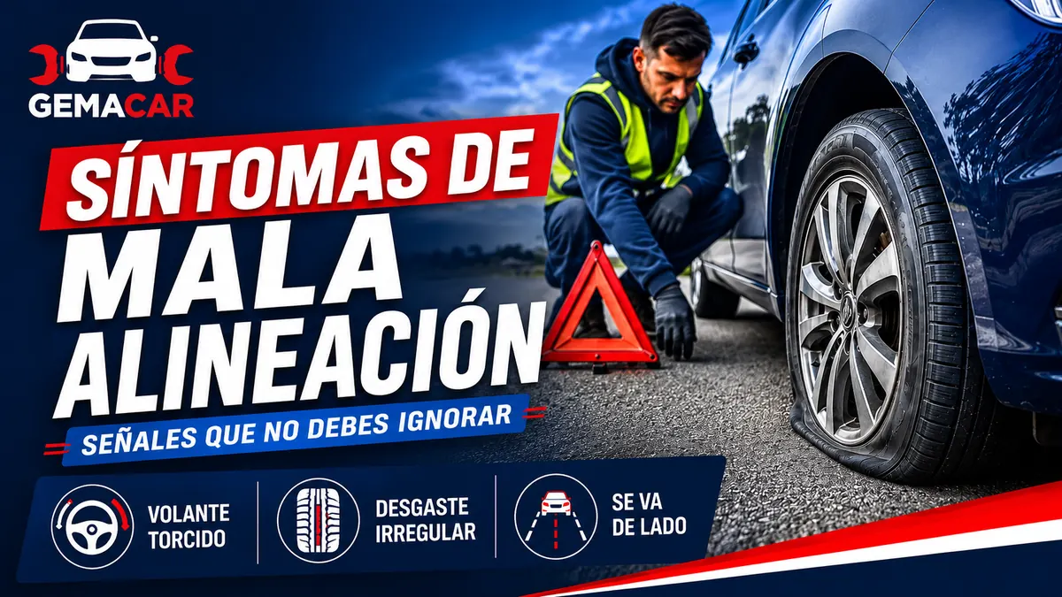 Síntomas de mala alineación en el auto: cómo detectarlos